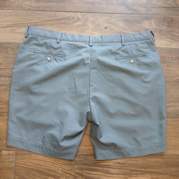 Polo Ralph Lauren Shorts Mens 42 Grey Golf Performance Stretch Flat Front - Picture 8 of 10